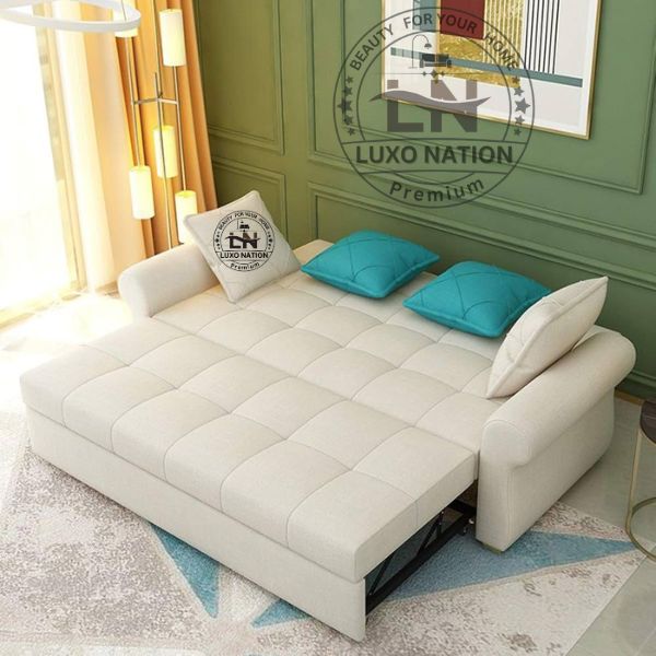 Luxo Nation 3 Seater Sofa Cum Bed – Sleek Design & Premium Comfort